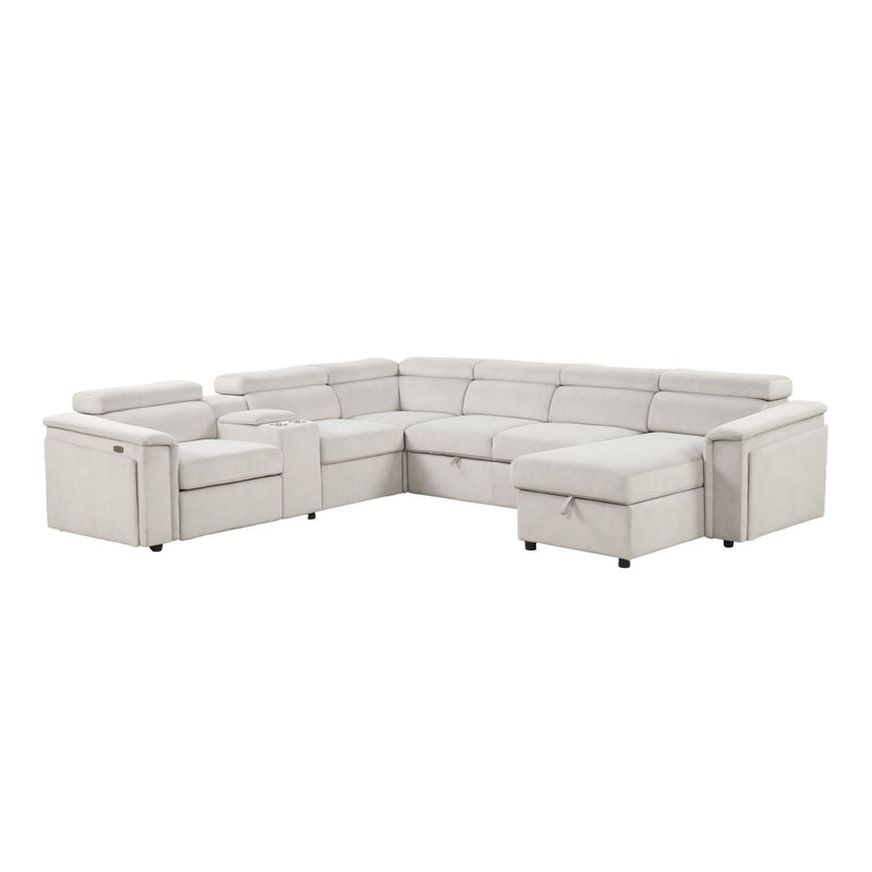 Harvey - Power Recliner Sleeper Sectional