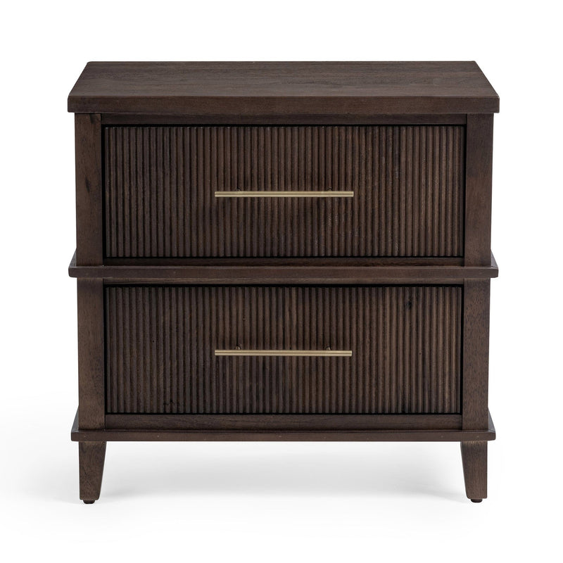 Westlake - 2-Drawer Nightstand - Kona Brown