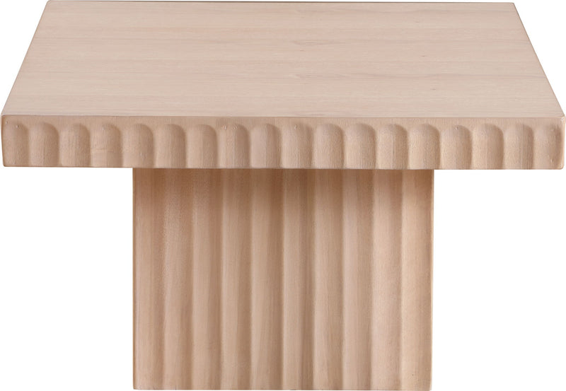 Spencer - 12" Oak Veneer Coffee Table
