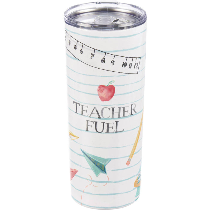 Teacher Fuel Coffee Tumbler