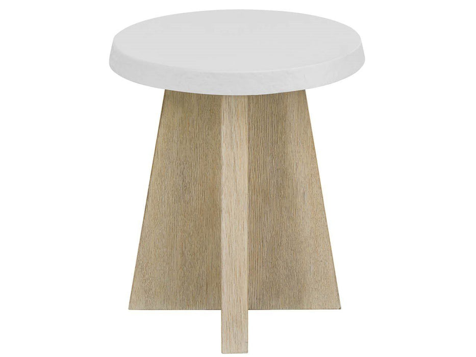 Oasis - Dockside Accent Table - White / Beige