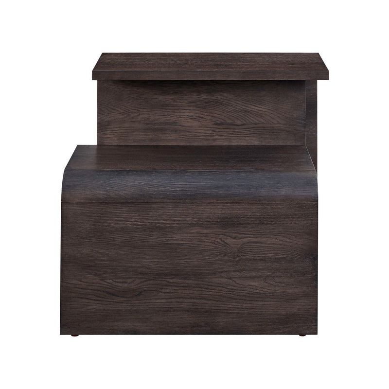 Perspectives - End Table - Espresso