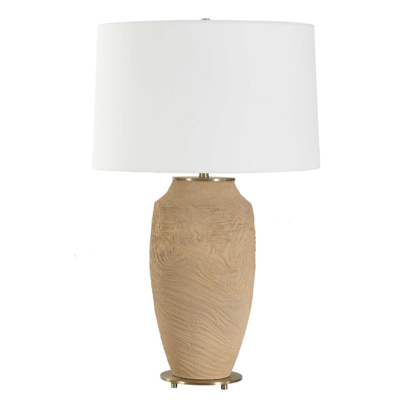 Sandstone Flow - Table Lamp - Terracotta