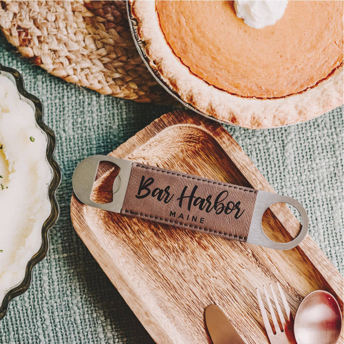 Table Rock Lake Name Bottle Opener - Leatherette