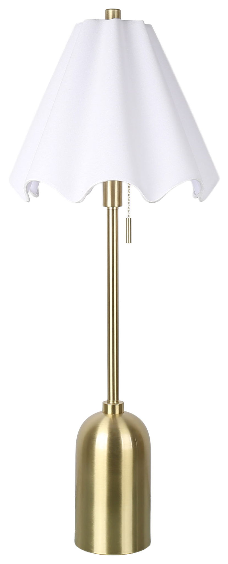 Petal Poise - 33 X 13 - Metal Buffet Lamp (Set of 2) - Soft Gold