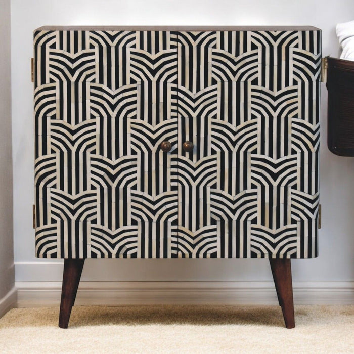 Edessa Bone Inlay Cabinet