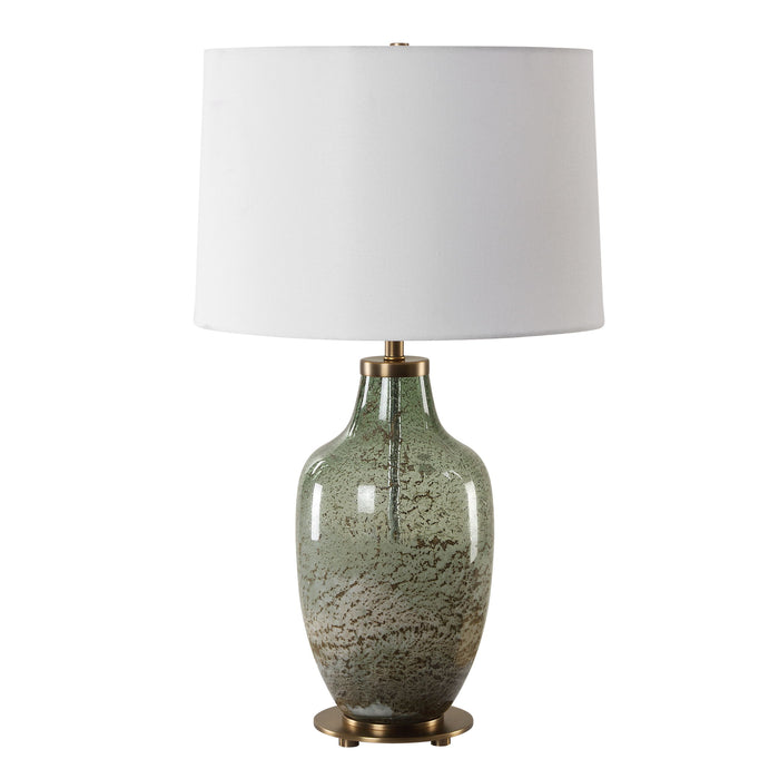 Chianti - Olive Glass Table Lamp