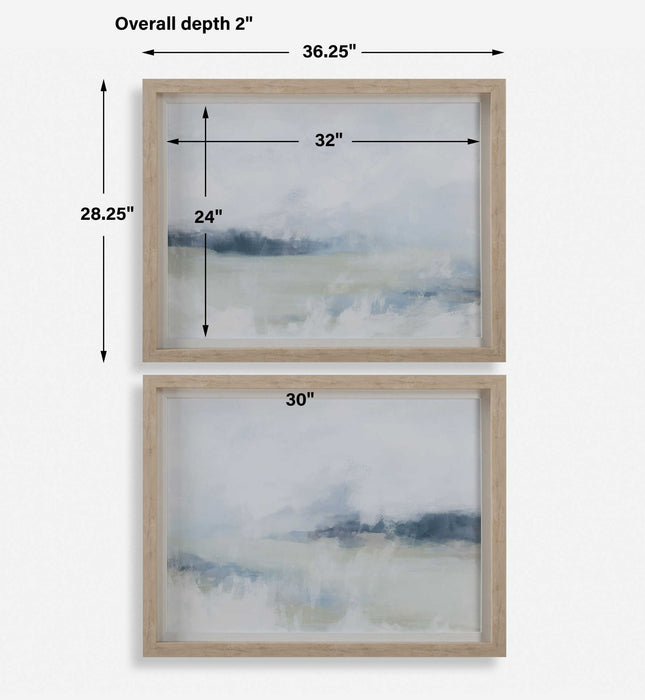 Breezy - Vista Framed Prints (Set of 2)