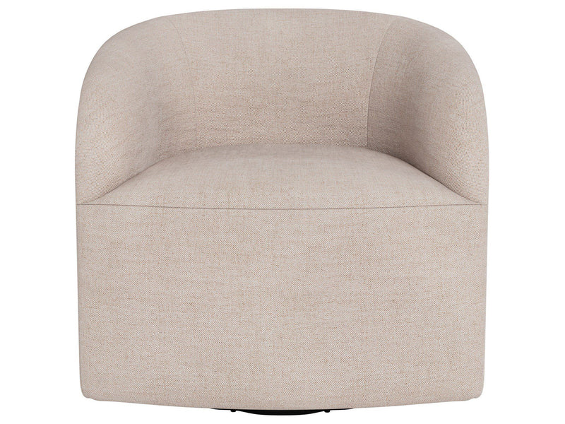 Tranquility-Miranda Kerr Home - Exhale Swivel Chair, Special Order - Beige