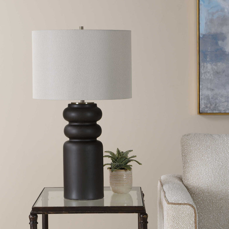 Macon - Matte Table Lamp - Black