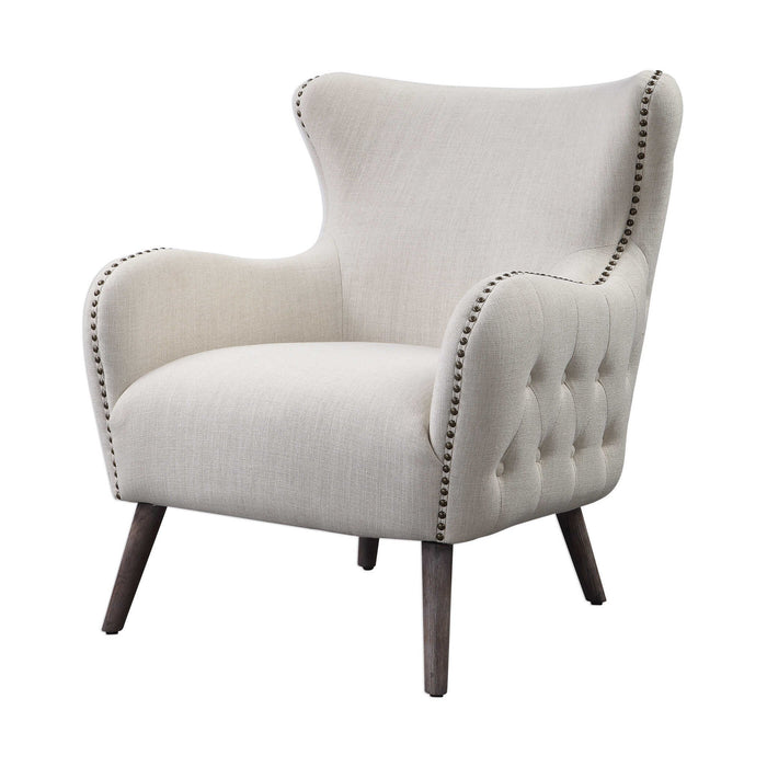 Donya - Accent Chair - Cream