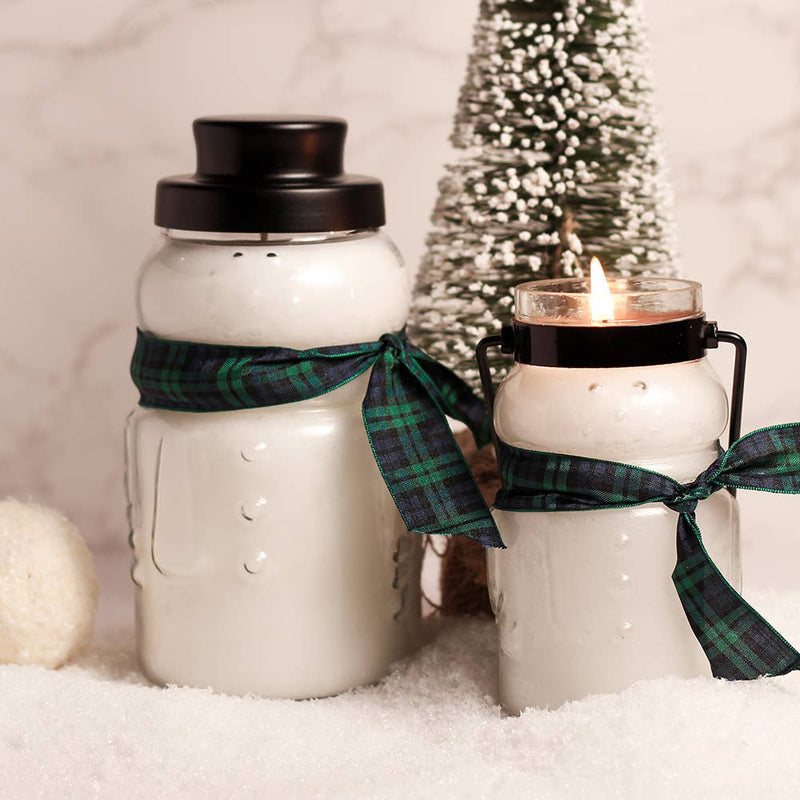Candy Cane – 30oz Snowman Holiday Scented Candle Gift