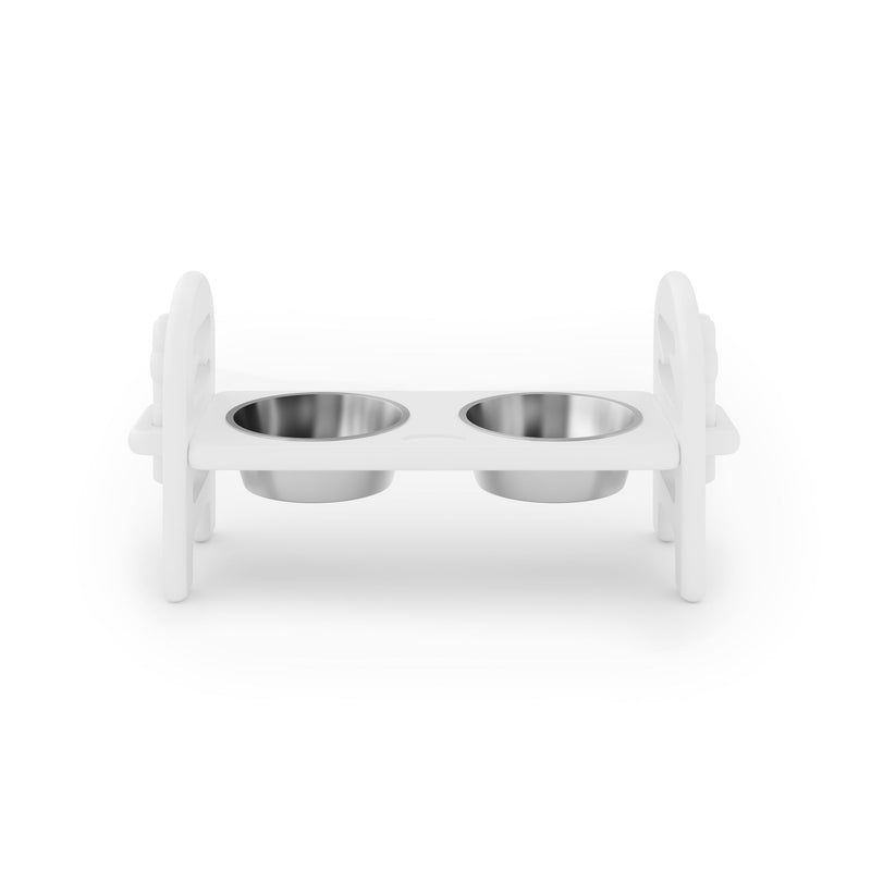 Adjustable Pet Bowl Travel Ready HDPE Durable Poly Lumber Recycled