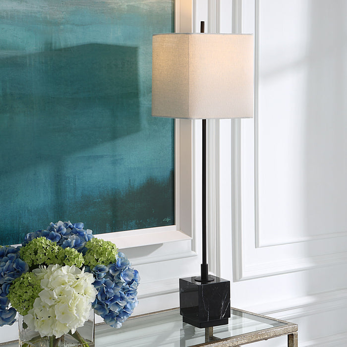 Escort - Black Buffet Lamp