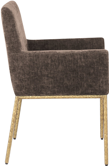Reeves - Dining Chair With Gold Legs (Set of 2)