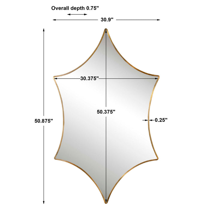 Aries - Mirror - Gold