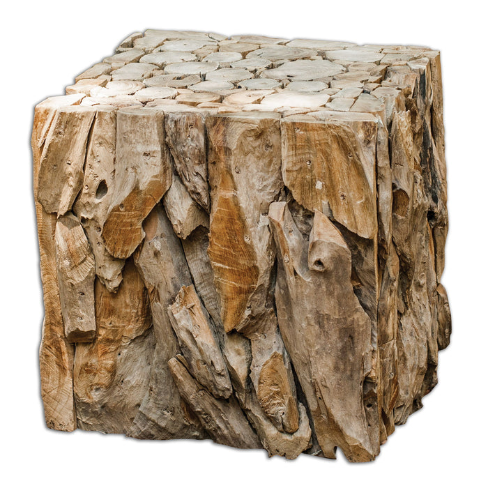 Teak Root - Bunching Cube - Light Brown