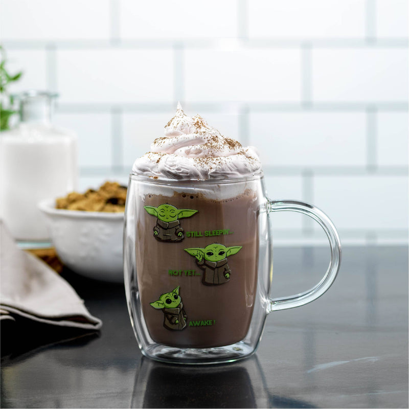 Star Wars™ The Mandalorian™ Awake Double Wall Coffee Glasses