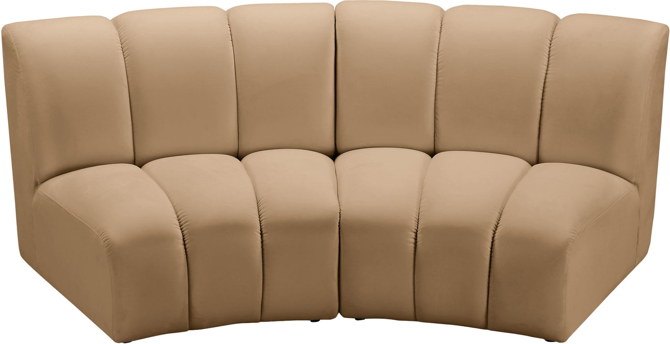 Infinity - 2 Piece Modular Sectional - Camel
