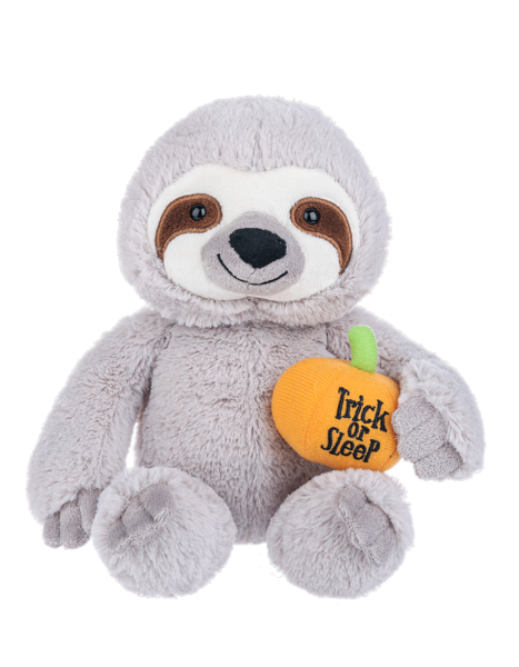 Trick or Sleep Pumpkin Sloth